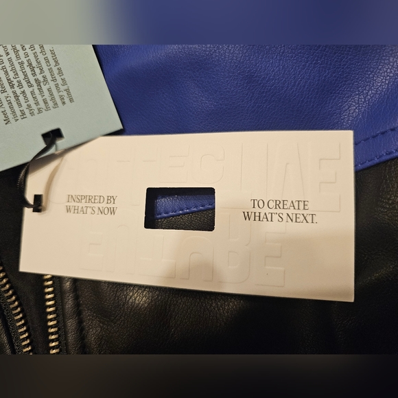 NWT Blue and Black Jacket. Size:XS. - Picture 9 of 10